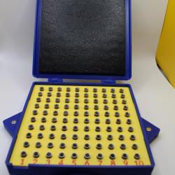 boite de transport pour 100 plombs diabolo 4.5 match