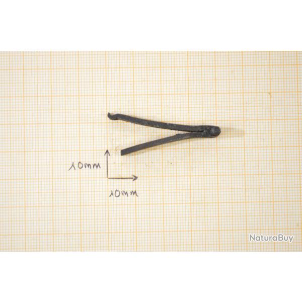 Ressort en V de platine / dtente / gachette Restauration arme ancienne pistolet revolver fusil (AE)