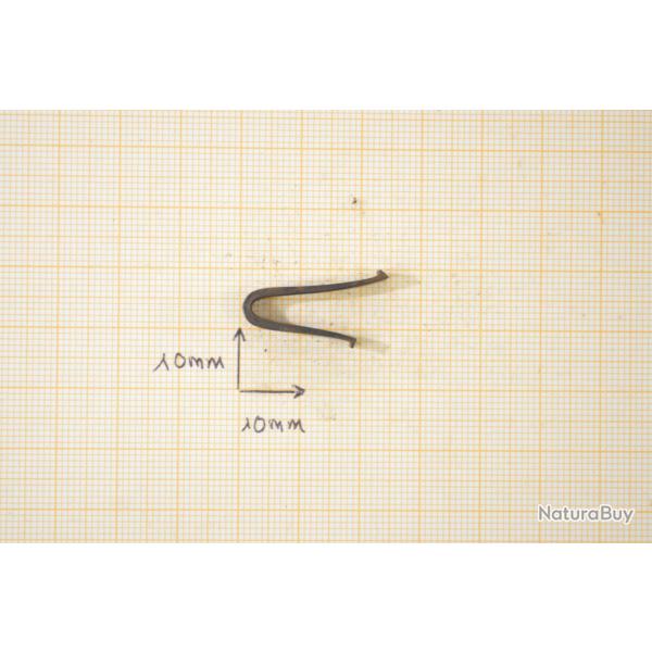 Ressort en V de platine / dtente / gachette Restauration arme ancienne pistolet revolver fusil (AG)