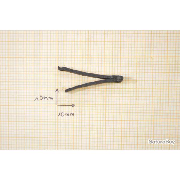 Ressort en V de platine / dtente / gachette Restauration arme ancienne pistolet revolver fusil (AJ)
