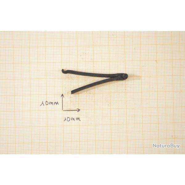 Ressort en V de platine / dtente / gachette Restauration arme ancienne pistolet revolver fusil (AL)