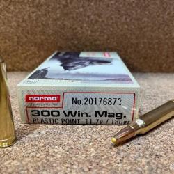 Balles Norma Pointe Plastique Cal.300 Win Mag