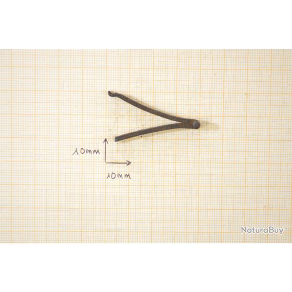 Ressort en V de platine / dtente / gachette Restauration arme ancienne pistolet revolver fusil (AT)