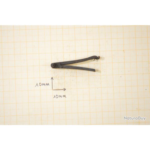 Ressort en V de platine / dtente / gachette Restauration arme ancienne pistolet revolver fusil (AX)