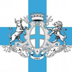 Drapeau Blason Armoieries Marseille 150X90 CM