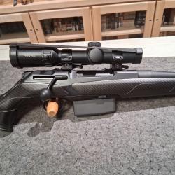RX Helix polymère hydrodiping carbone calibre 9.3x62 avec lunette hawke 1-8x24  montage amovible EAW