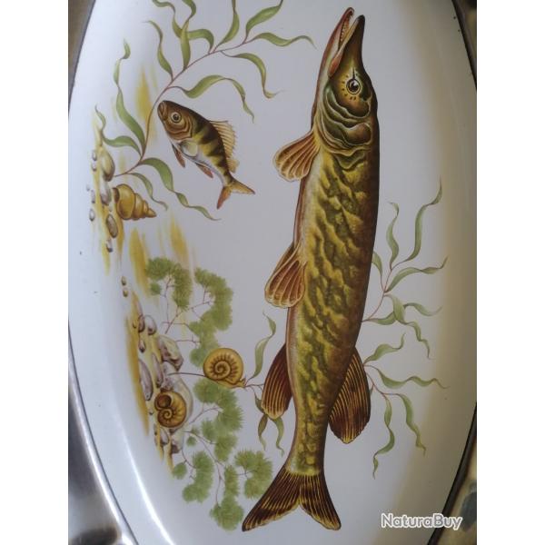 Plat inox animalier