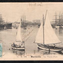 CPA - Marine -Marseille Le Vieux Port  N°3560