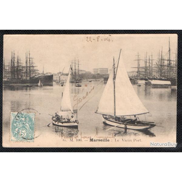 CPA - Marine -Marseille Le Vieux Port  N3560