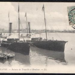 CPA - Marine -LE HAVRE-Bateaux de Trouville et Honfleur  N°3559