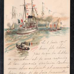 CPA - Marine Militaire -Contre- Torpilleur Escadre  N°3558