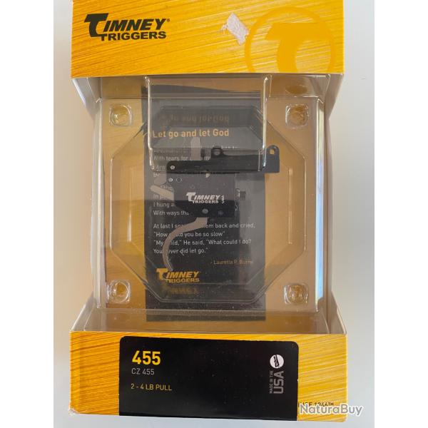 Dtente TIMNEY 2/4LBS 1,362 kgs pour CZ455