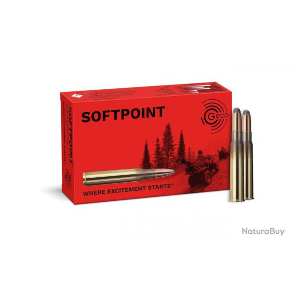 Cartouches Geco Softpoint cal 8x57JRS 12g - 185gr