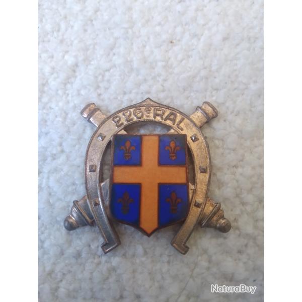 Insigne ww2 226e regiment d  artillerie lourde
