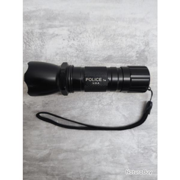 lampe tactique POLICE USA 7W