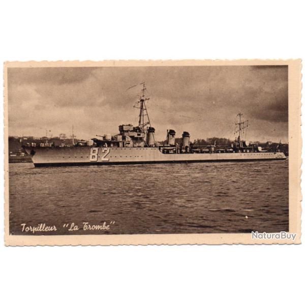 CPA - Marine Militaire - Torpilleur " LA TROMBE " N3588