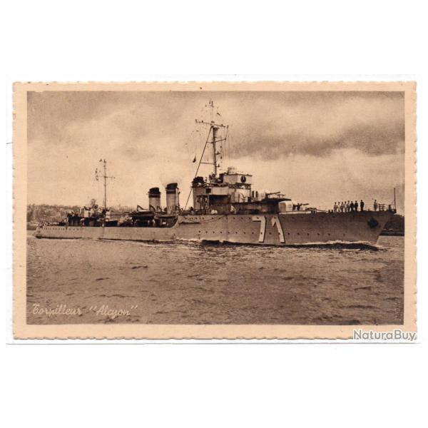 CPA - Marine Militaire -Torpilleur "Alcyon " N3591