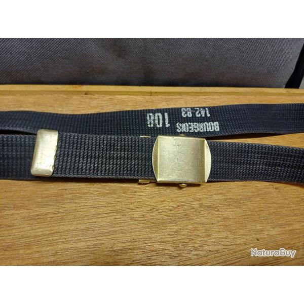 Authentique ceinture militaire franaise rglementaire de l'Arme de l'Air
