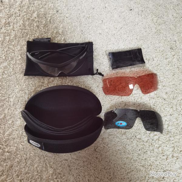 Lunettes de protection oculaire TIFOSI avec accessoires