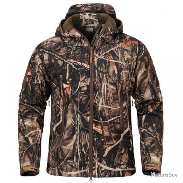 1 sans rserve Veste  Capuche Militaire pour printemps t  Coque Souple, Manteau Impermable