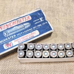 Boite de cartouches de collection calibre 401 SL Winchester