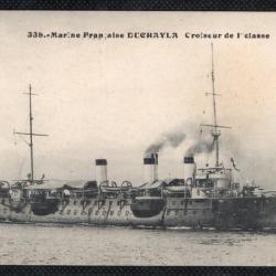CPA - Marine Française - DUCHAYLA Croiseur de1er classe N°3595