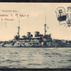 CPA - Marine Militaire - R. Nave - "Benedetto Brin" N°3600