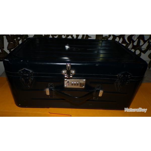 VALISE EN ALUMINIUM DE LA MARINE NATIONALE FRANCAISE , FERMETURE PAR UN CODE ( 109 )    , DIMENSION