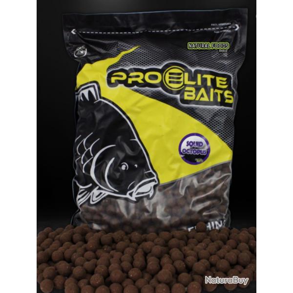 Bouillettes pro lite baits 20mm squid octopus 8kg