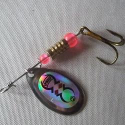 Lot de 10 cuillères taille N° 2 pour truites, perches, sandre, brochet ...