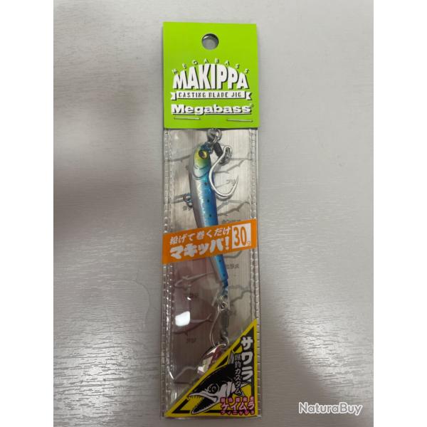 !! OPE -70%!! LEURRE MEGABASS SAWARA TUNE 30gr col iwashi