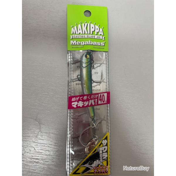 !! OPE -70%!! LEURRE MEGABASS SAWARA TUNE 40gr col KATAKUCHI iwashi