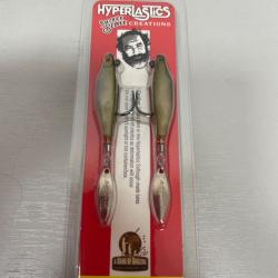 !!OPE-70%!! LEURRE HYPERLASTICS DARTSPIN PRO 2.5'´ col arkansas silver