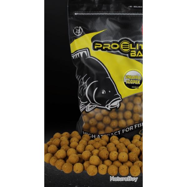 Bouillettes pro lite baits 24mm 3.5kg pineapple scopex