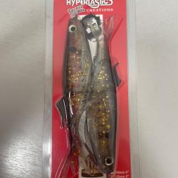 !! OPE -70%!! LEURRE HYPERLASTICS DEADALIVE SWIMMER PRO 5'´ col bunker
