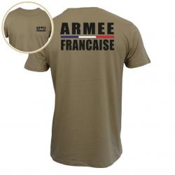 T shirt Armée Française sable