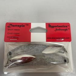 !! OPE -70%!! LEURRE HYPERLASTICS DARTSPIN 5.5'´ col tcs