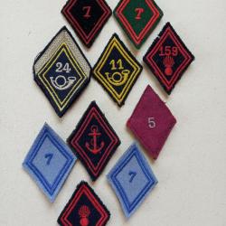 Ecussons tissus armée française