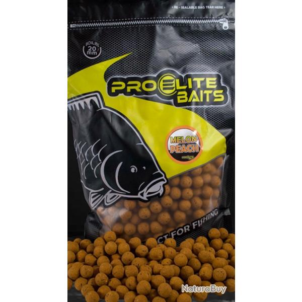 Bouillettes pro elite baits melon pche 20mm 2,5kg
