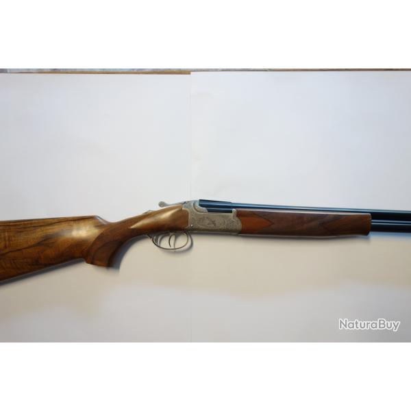 SUPERPOSE CHAPUIS SUPER ORION SPECIAL BECASSE CAL 12X76 EXTRACTEUR DOUBLE DETENTE 60CM RAYE ET 1/2