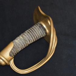 MONTURE SABRE Mle 1854 CARABINIER-CUIRASSIER & DRAGON CAVALERIE SECOND EMPIRE-NAPOLEON-GUERRE 1870.