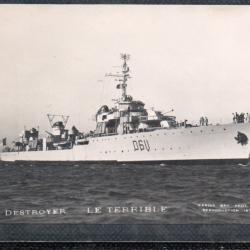CPA - MARINE Militaire -DESTROYER LE TERRIBLE N°3611