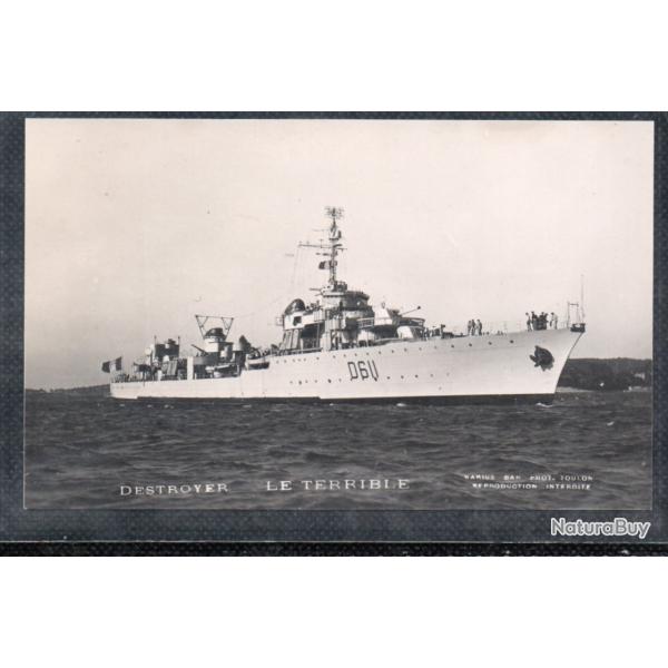 CPA - MARINE Militaire -DESTROYER LE TERRIBLE N3611