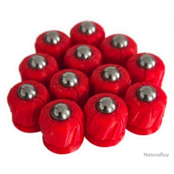 12x Slugs bille acier 8mm slugs pour HDS68 T4E Umarex HDS 68