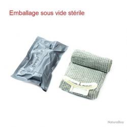 LOT DE 5 PANSEMENTS HEMOSTATIQUES ISRAELIENS 4 POUCES