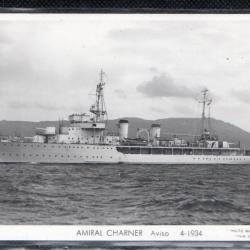 CPA - MARINE Militaire -AMIRAL CHARNER Aviso 4-1934 N°3614