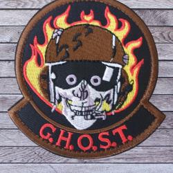 ECUSSON BLACK OPS 8CM SCRATCH TACTICAL PATCH  US AIR FORCE AREA 51