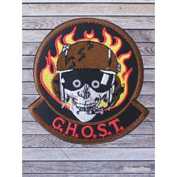 ECUSSON BLACK OPS 8CM SCRATCH TACTICAL PATCH  US AIR FORCE AREA 51
