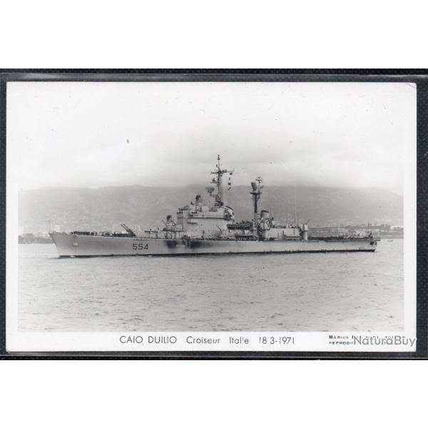 CPA - MARINE Militaire - CAIO DUILIO Italie 18-3-1970 N3623