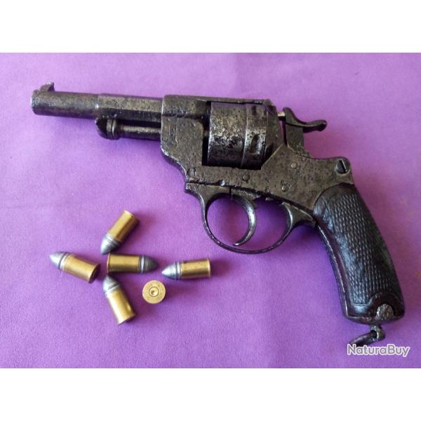 Revolver 1873 St tienne. N023736. 1876. Chamelot Delvigne. Catgorie D.
